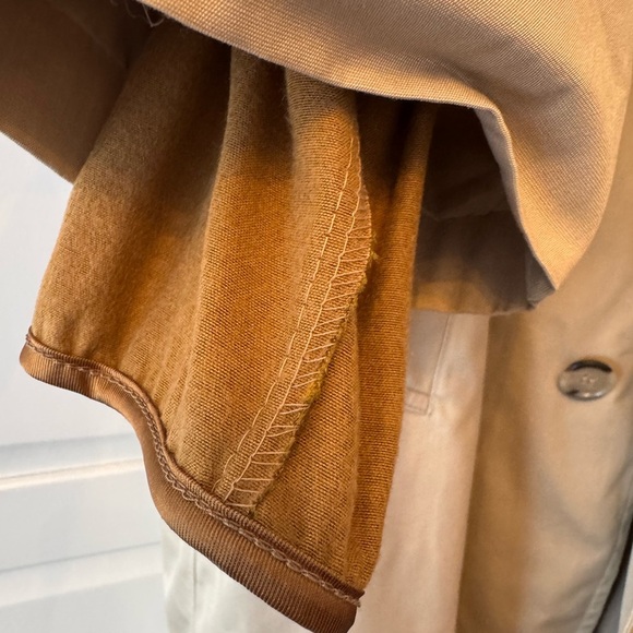 LONDON FOG Men's Trench Coat Sz 42Reg Beige Removable Lining - Picture 9 of 13